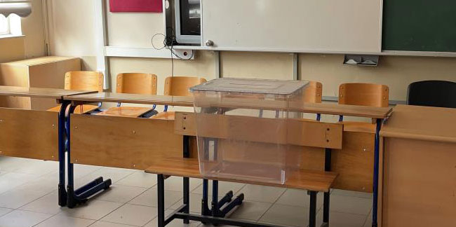 Rize’de okullar yerel seçime hazır