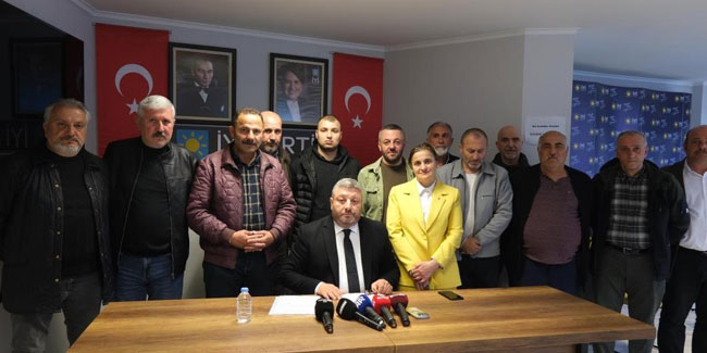 İYİ Parti Trabzon'da istifa krizi büyüyor! Bu kez ilçe yönetimi düştü
