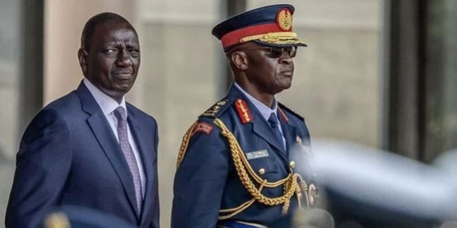 Kenya'da helikopter kazası! Genelkurmay Başkanı ve 10 asker öldü