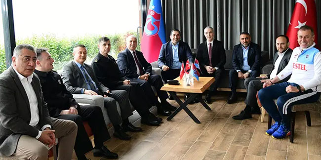 Trabzon Valisi Aziz Yıldırım’dan Trabzonspor’a taziye ziyareti