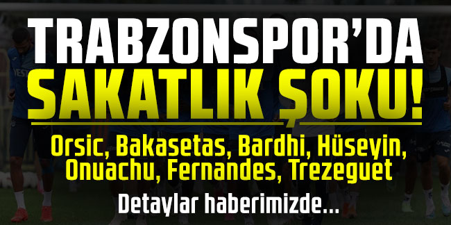 Trabzonspor Da Sakatl K Oku Karadeniz Gazetesi