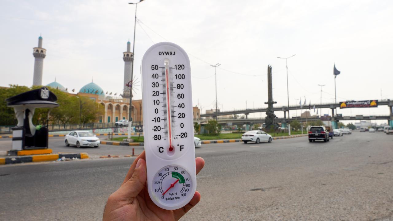 Bağdat'ta mesai saatine aşırı sıcak güncellemesi