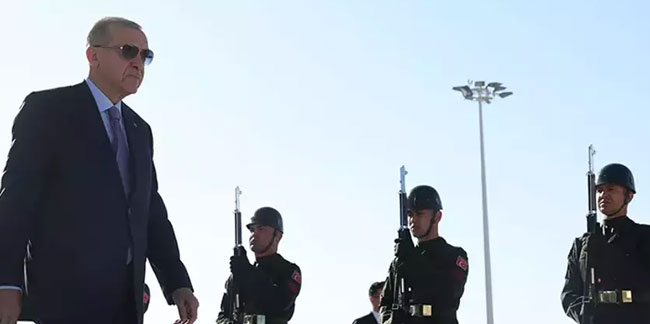 Cumhurbaşkanı Erdoğan, Özbekistan'a gitti