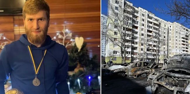 Ukraynalı futbolcu Martynenko, evine atılan bomba sonucu yaşamını yitirdi