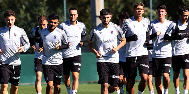 Trabzonspor, Kızılyıldız maçının hazırlıklarına başladı