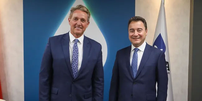 ABD Büyükelçisi Jeffry Flake, Babacan’ı ziyaret etti!