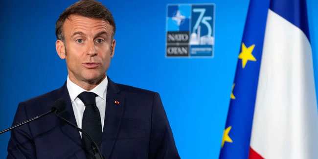 Macron: Ukrayna ve Gazze konusunda ikiyüzlü değiliz