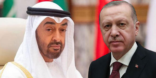 Cumhurbaşkanı Erdoğan yarın Muhammed Bin Zayed El Nahyan ile görüşecek
