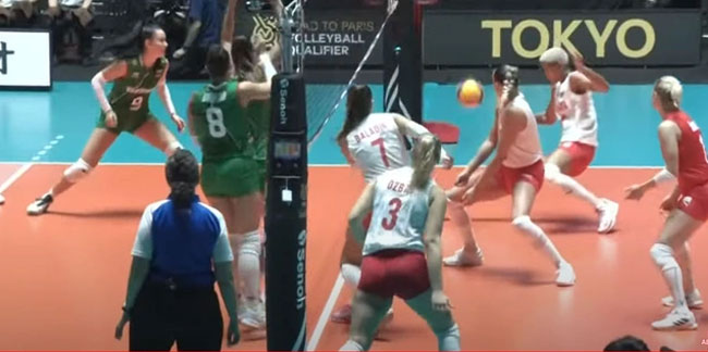 Melissa Vargas'tan Bulgaristan maçına damga vuran hareket! Her şey 2 saniye içinde oldu