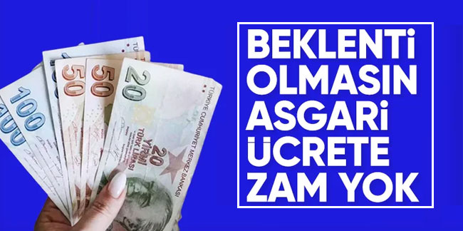 AK Parti'den net asgari ücret açıklaması: "Zam yok"