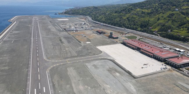 Türkiye'nin 58'inci Havalimanı Rize-Artvin havalimanı açılıyor