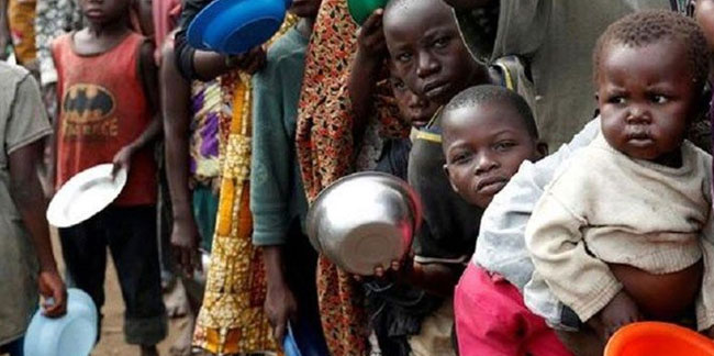 O rapor açıklandı! Afrika ülkeleri açlık kriziyle karşı karşıya