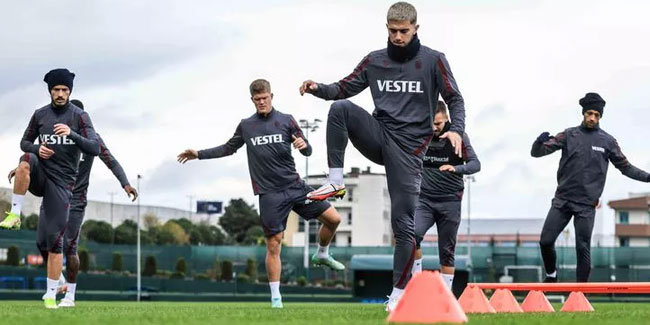 Trabzonspor, Gaziantep FK maçının hazırlıklarını sürdürdü