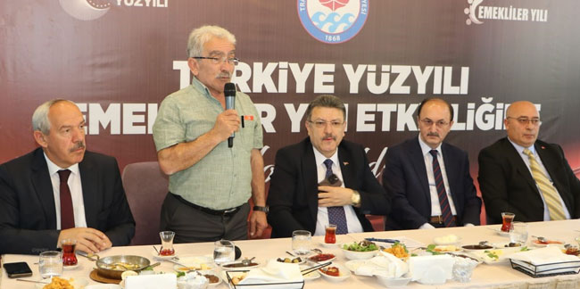 TÜED Trabzon'lular dernegi emekliler gününü kutladı