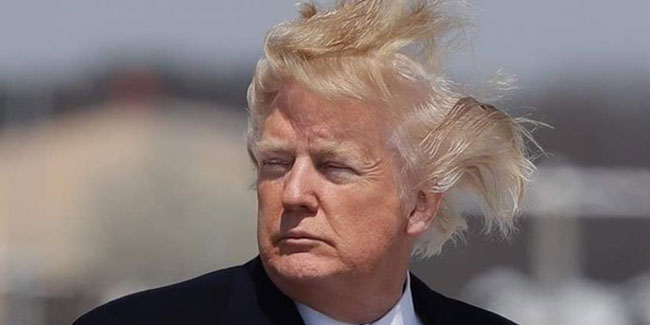 Trump'ın saçları için yasa değiştiriliyor!