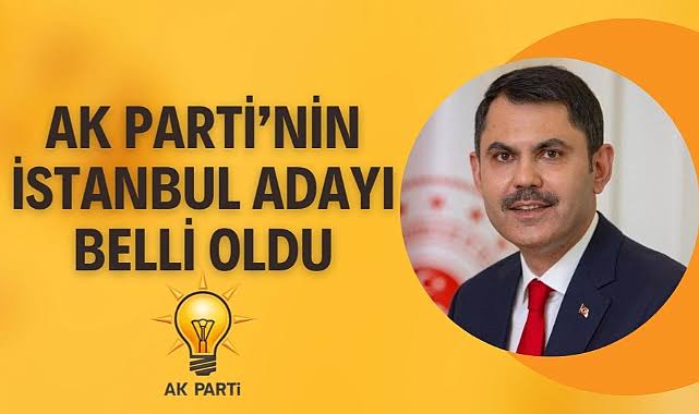 Ak Parti İstanbul Büyükşehir adayı Murat Kurum