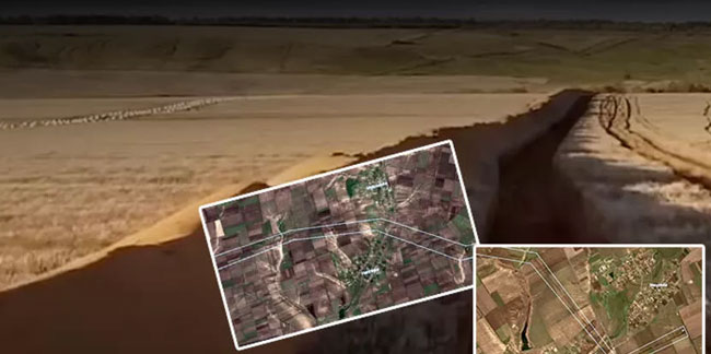 72 kilometrelik korku! Uydudan görüntülendi, Kırgız işçiler kazdı