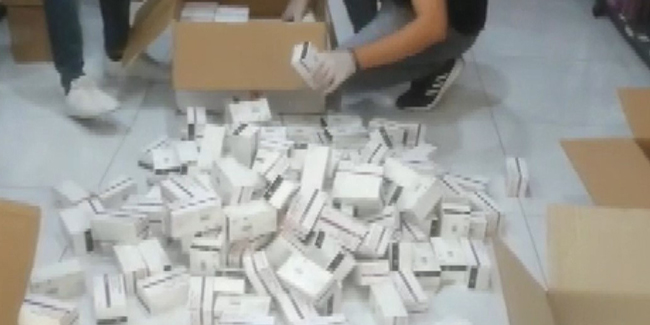 Antalya’da 7 bin 482 adet kaçak ilaç ele geçirildi