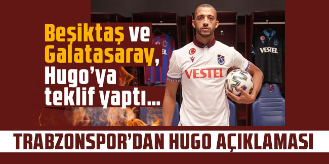 Trabzonspor'dan Vitor Hugo açıklaması