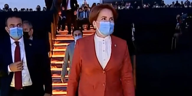 Erdoğan'dan sonra Meral Akşener'in yürüyüşü de olay oldu