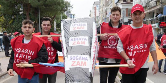 Samsun’da renkli 1 Mayıs kutlamaları