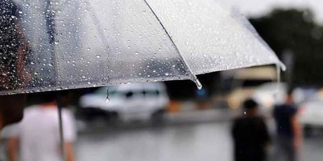 Trabzon ve çevre iller için yağış uyarısı yapıldı!