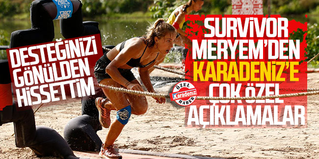 Meryem Kasap: Desteğinizi gönülden hissettim