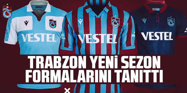 Trabzonspor yeni sezon formalarını tanıttı!