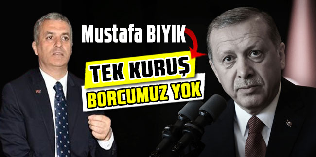 Mustafa Bıyık'tan Erdoğan'a Cevap