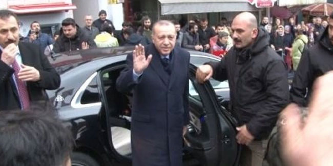 Cumhurbaşkanı Erdoğan Rize'den ayrıldı