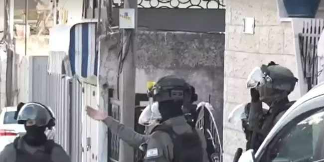 İsrail polisinden cuma namazı sonrası Filistinlilere sert müdahale!