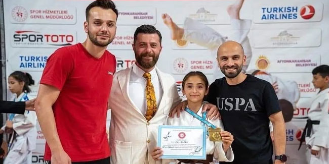 Ahsen'den büyük başarı! Türkiye şampiyonu oldu
