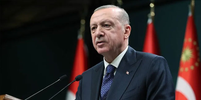 Erdoğan'dan başörtüsü açıklaması: Gelin ayrım yapmadan anayasada halledelim