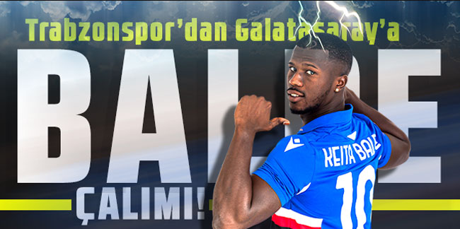 Trabzonspor’dan Galatasaray’a Balde çalımı!