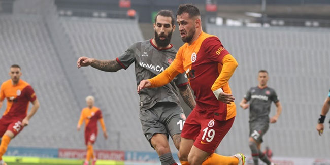 Galatasaray, Karagümrük'le berabere kaldı: 1-1
