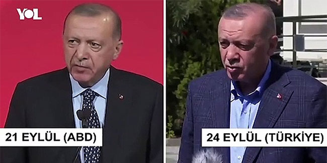 Cumhurbaşkanı Erdoğan'dan 3 gün arayla 2 farklı açıklama