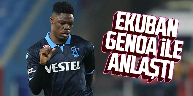 Ekuban 3 yıllığına Genoa'da