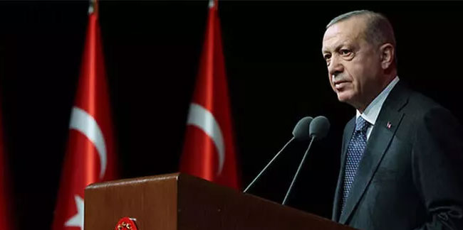 Cumhurbaşkanı Erdoğan'dan BBP'nin 30. kuruluş yıl dönümü mesajı