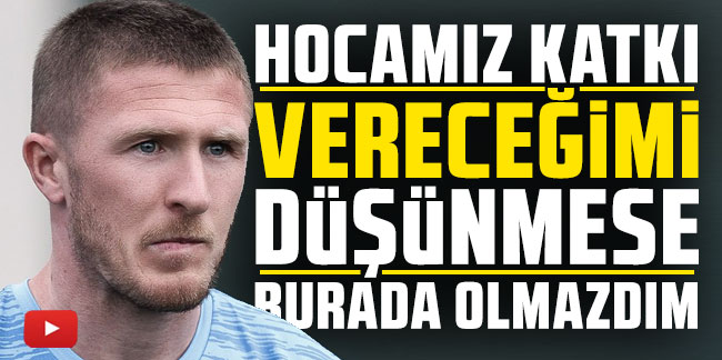 Trabzonspor'da Lundstram açıkladı! "Hocamız katkı vereceğimi düşünmese burada olmazdım"