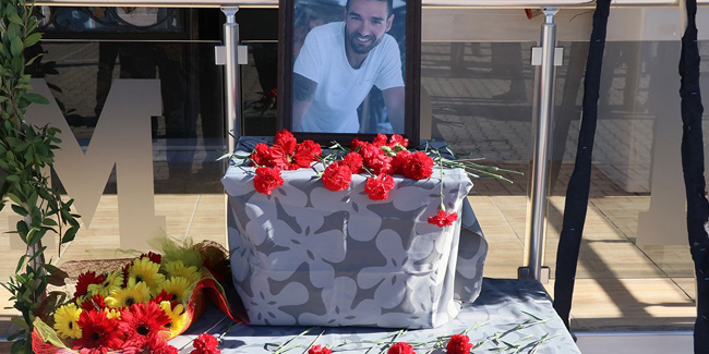Ali Çağın Kaygusuz, gözyaşlarıyla toprağa verildi! Nişanlısı, tabuta sarılarak feryat etti!