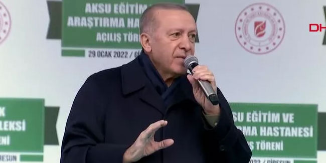 Erdoğan Giresun'da: "Faizi indireceğiz ve indiriyoruz. Bilin ki enflasyon da inecek"
