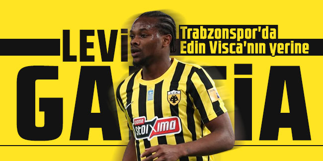 Trabzonspor'da Edin Visca'nın yerine Levi Garcia