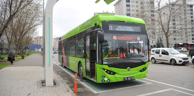  Elektrikli otobüsler 7 ayda 700 bin yolcu taşıdı