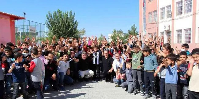 Beşiktaş’tan Siirtli öğrencilere giyim yardımı