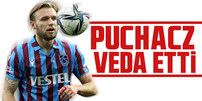 Puchacz Trabzonspor'a veda etti