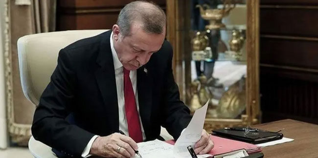 Cumhurbaşkanı Erdoğan 8 üniversiteye yeni rektör atadı!
