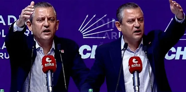 CHP'nin Kadın Kolları kongresinde gergin anlar! Sloganı duyan Özel erkekleri salondan dışarı attırdı