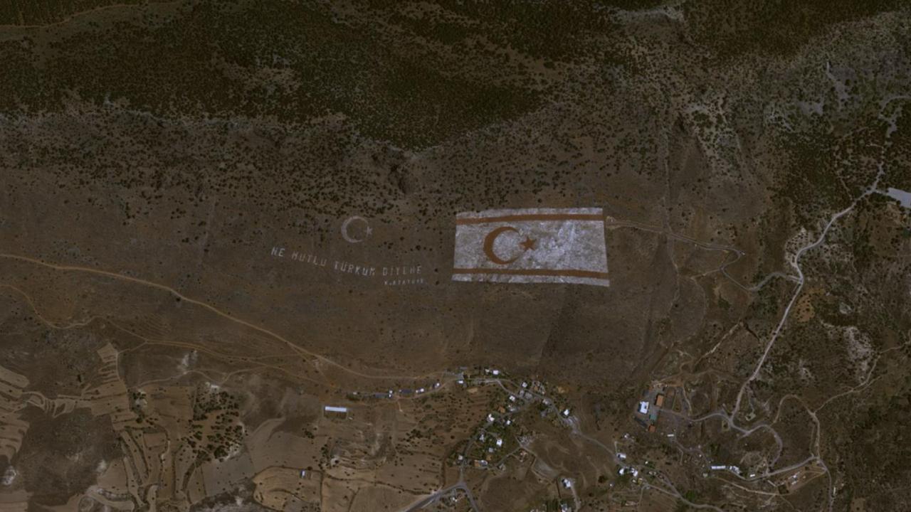 MSB: Göktürk-1 uydusu Kıbrıs’taki kardeşlerimizi bu özel günde gururla selamlıyor