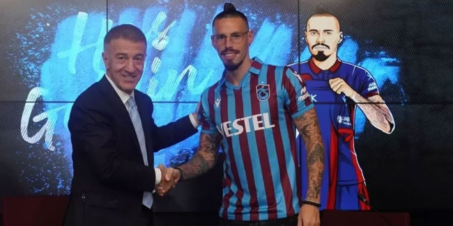 Trabzonspor'da Hamsik bugün kampa katılıyor