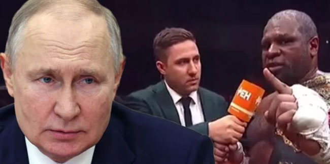 ABD’li boksör, ringde Putin’e seslendi! Rus vatandaşlığı istedi!